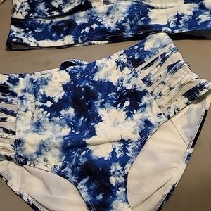 Torrid tye dye swim suit